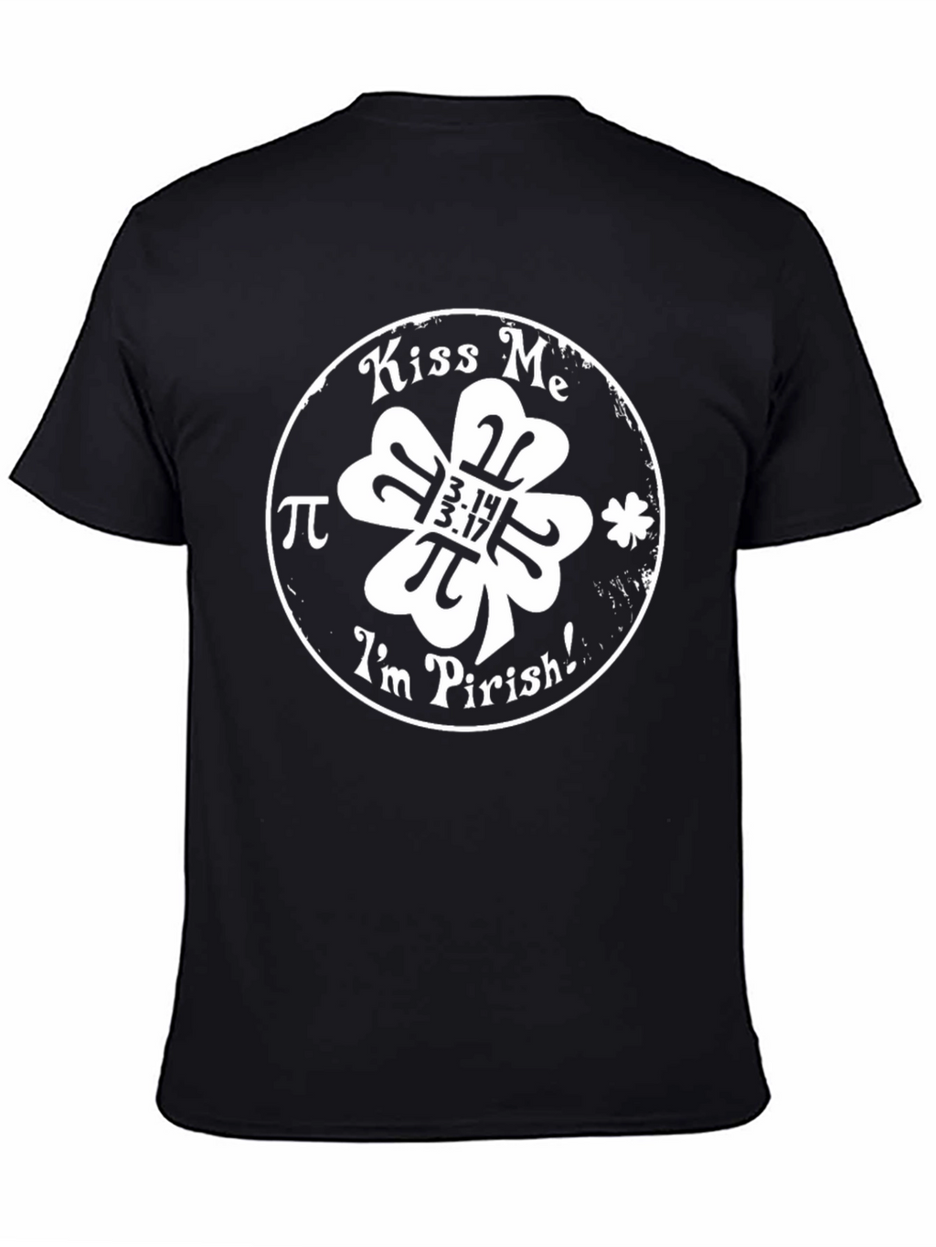Kiss Me Im Pirish St. Patricks Day Black T-Shirt