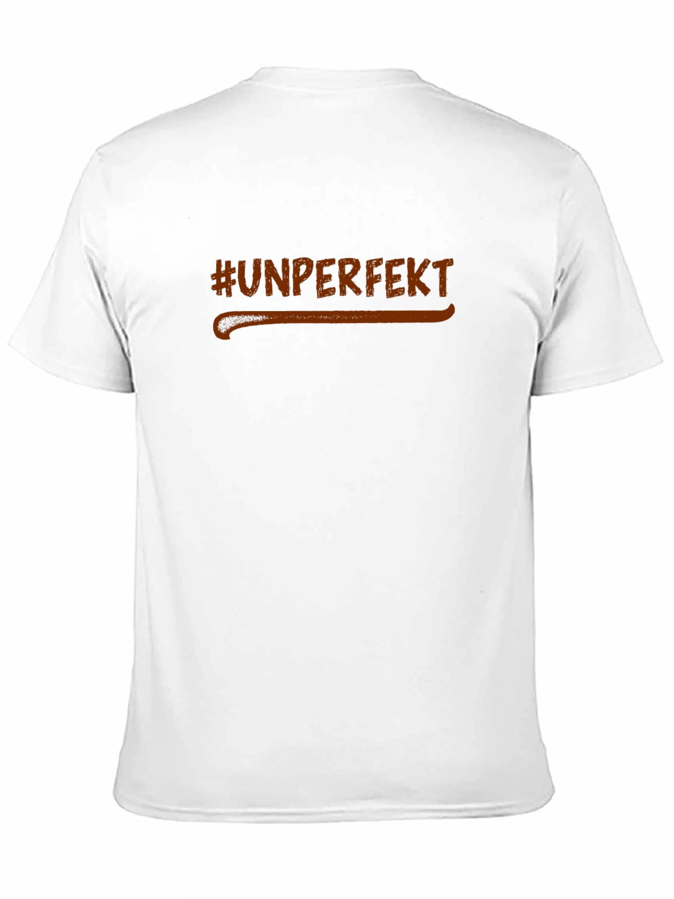 #Unperfekt Black Graphic Tee