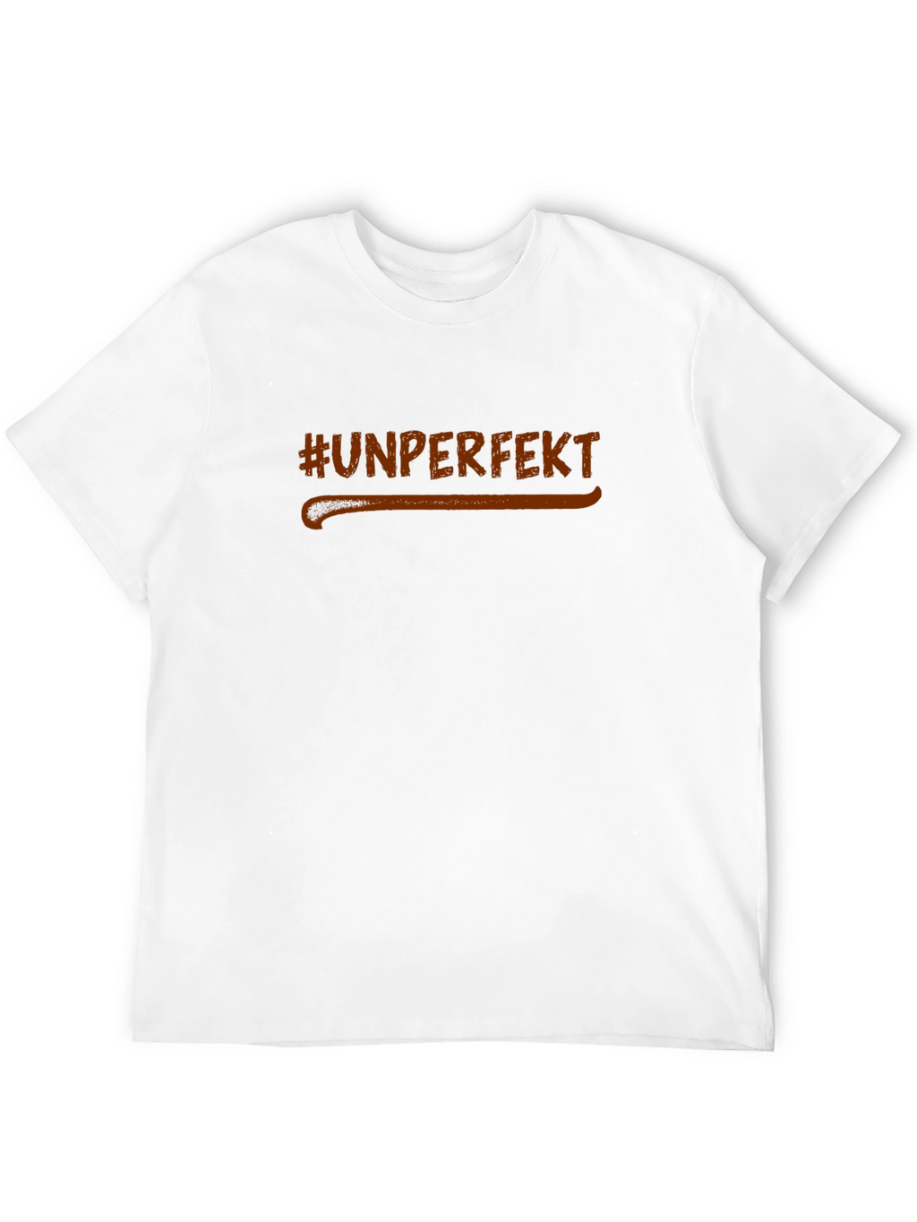 #Unperfekt Black Graphic Tee