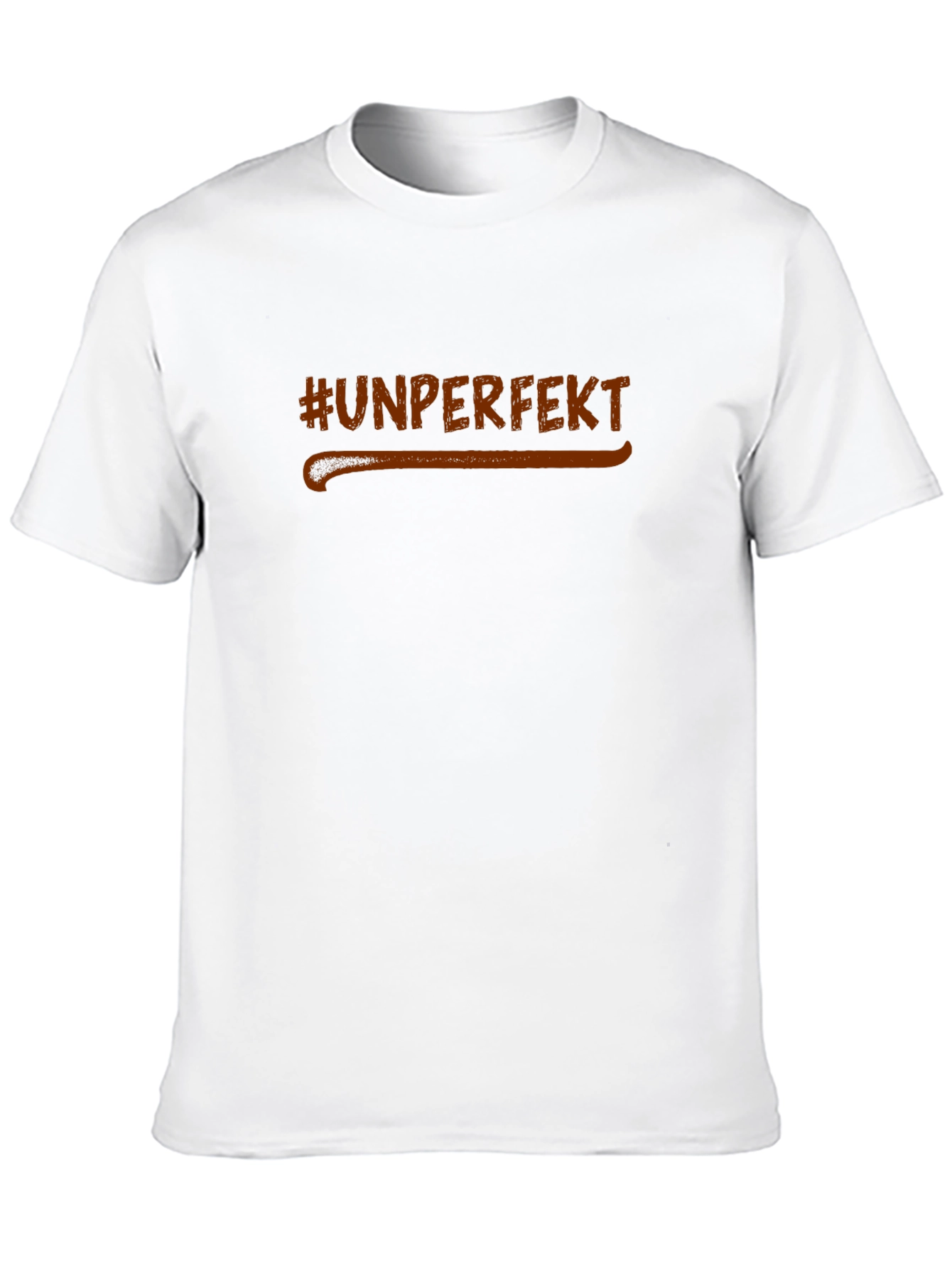 #Unperfekt Black Graphic Tee