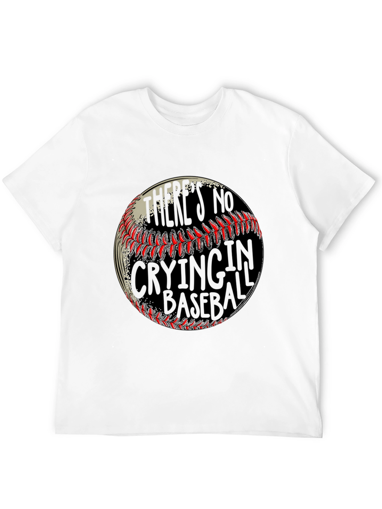 No Crying in Baseball Graphic Tee