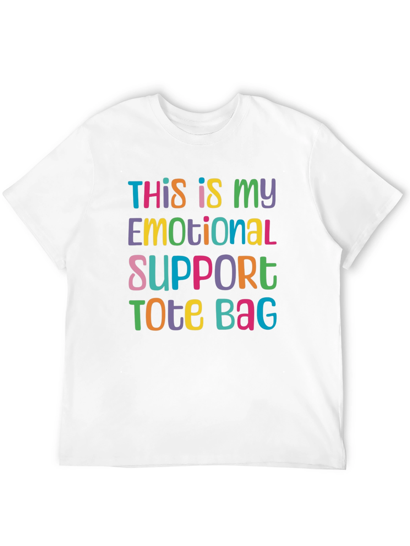 Emotional Support Tote Bag T-Shirt