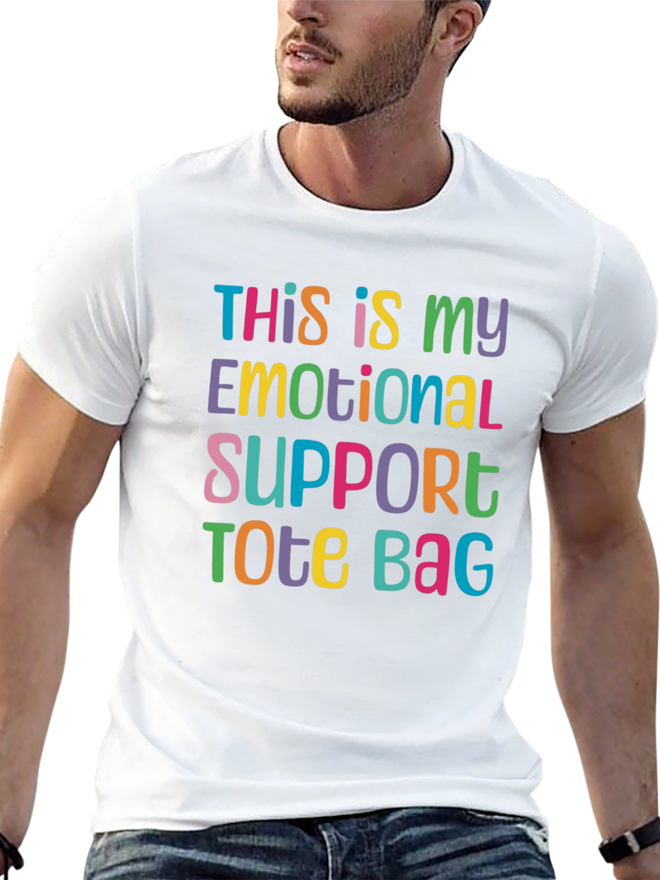 Emotional Support Tote Bag T-Shirt