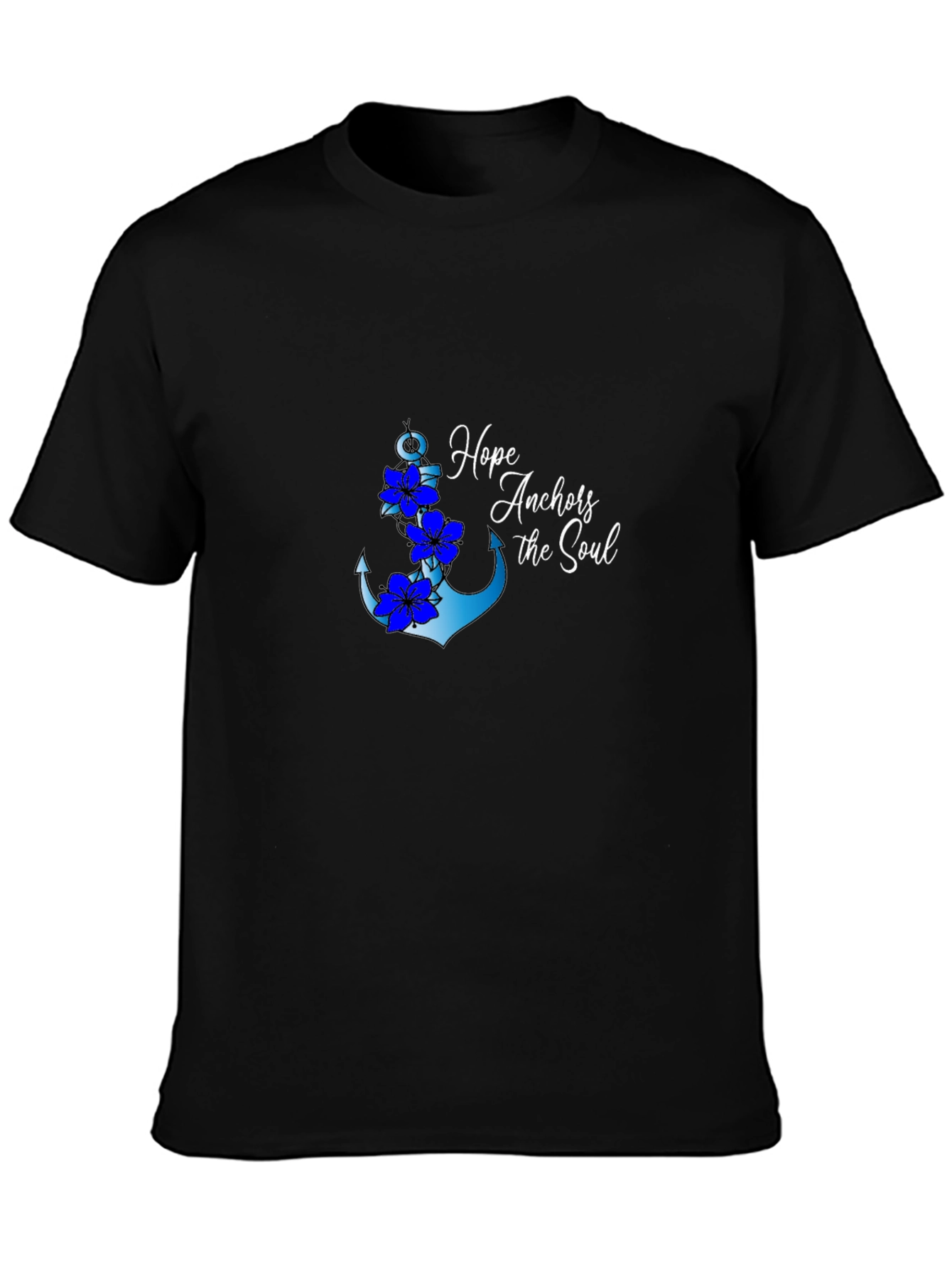 Hope Anchors the Soul Graphic Tee - Stylish Comfort