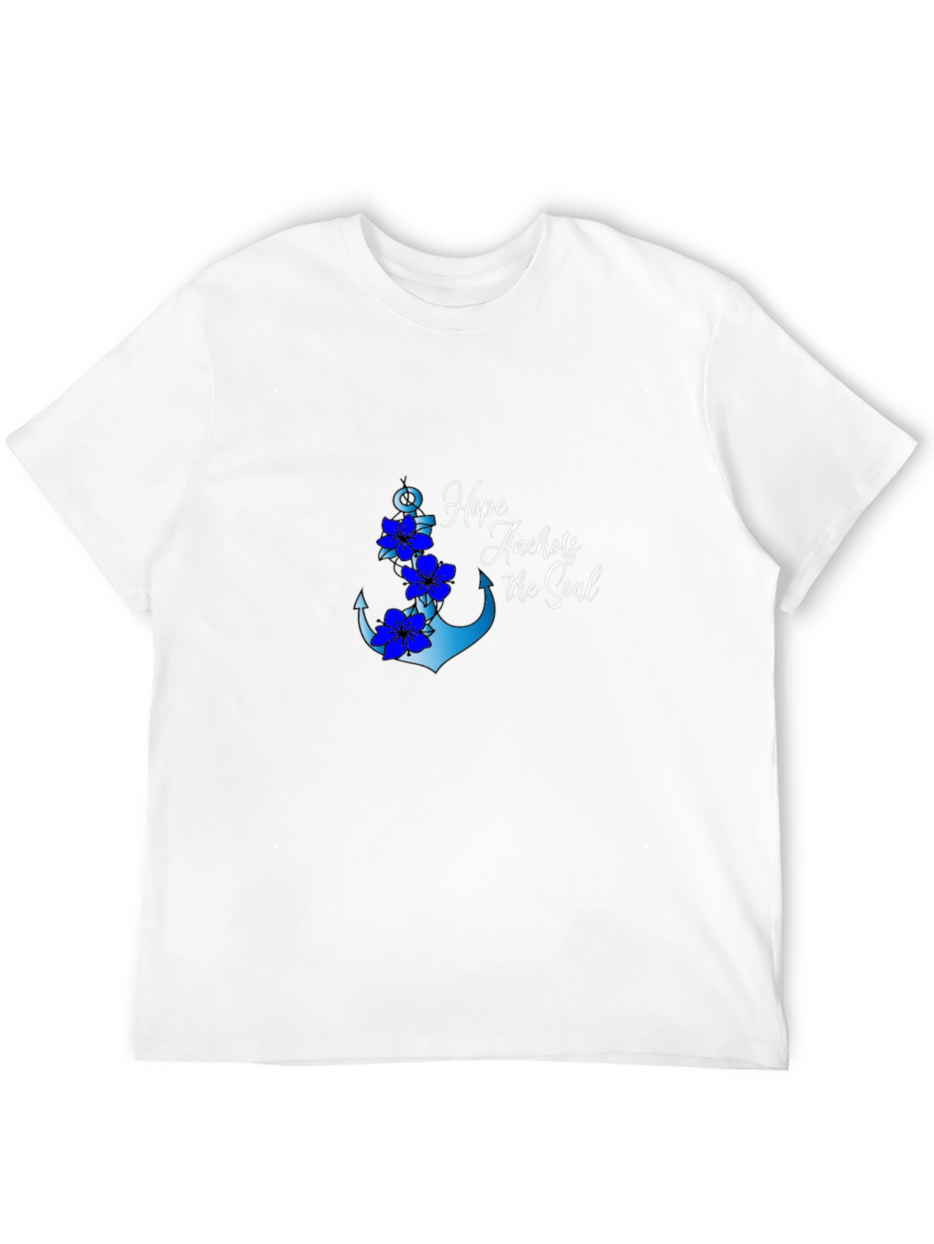 Hope Anchors the Soul Graphic Tee - Stylish Comfort