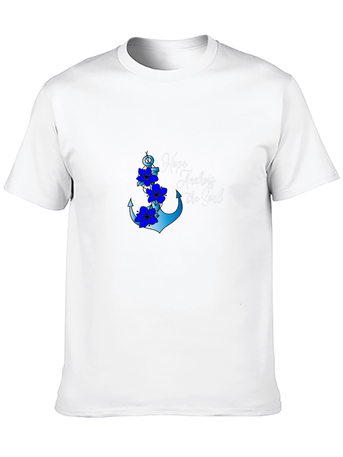 Hope Anchors the Soul Graphic Tee - Stylish Comfort