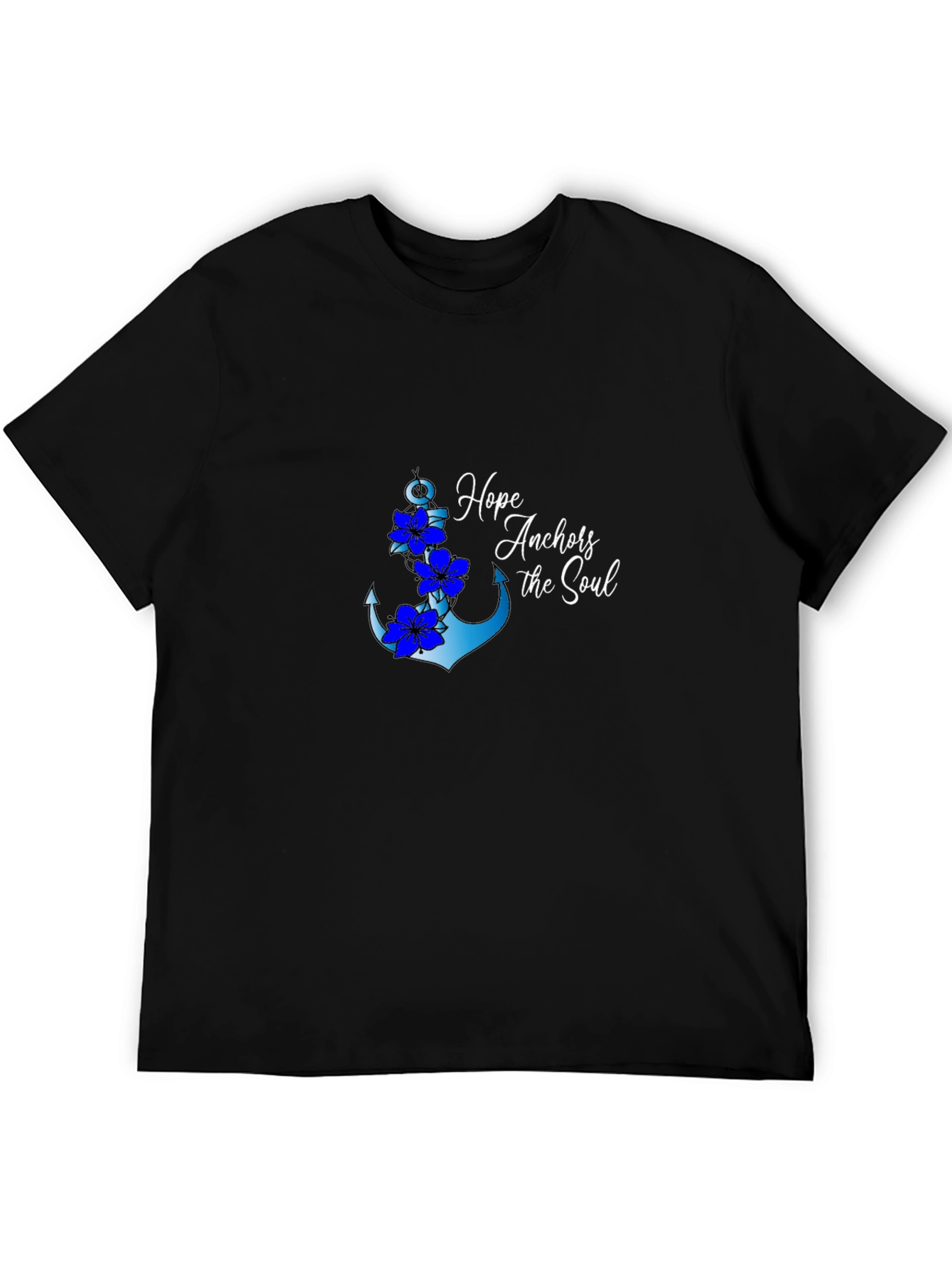 Hope Anchors the Soul Graphic Tee - Stylish Comfort
