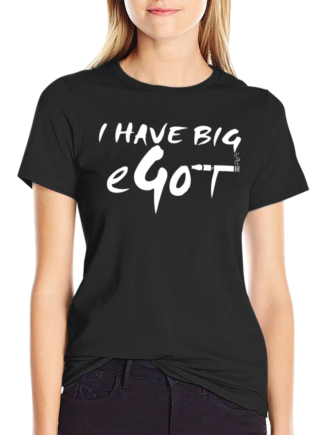 I Have Big eGo T-Shirt - Funny Graphic Tee