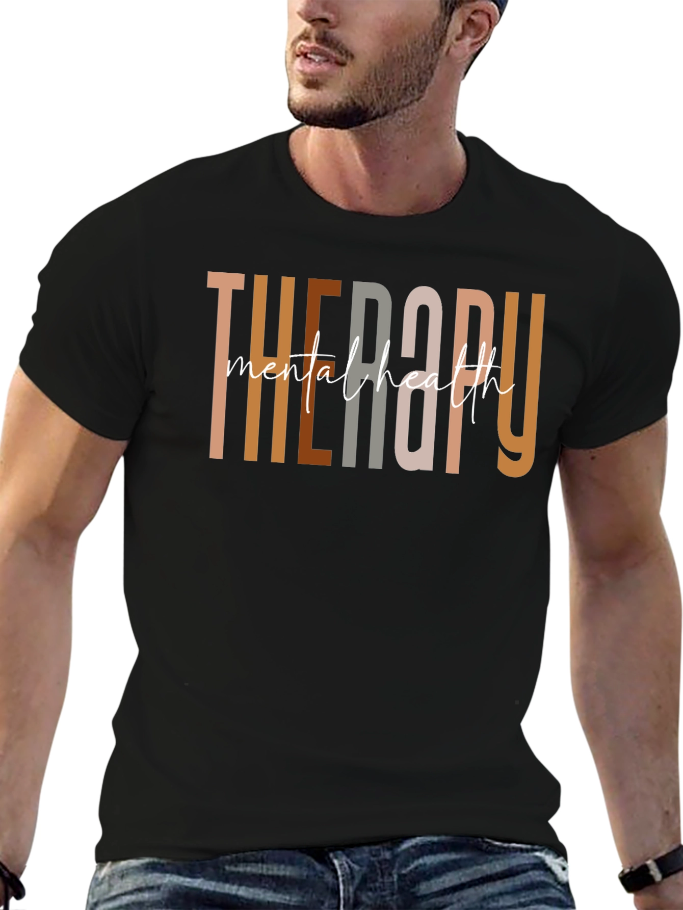 Therapy Mental Health T-Shirt Trendy Graphic Tee