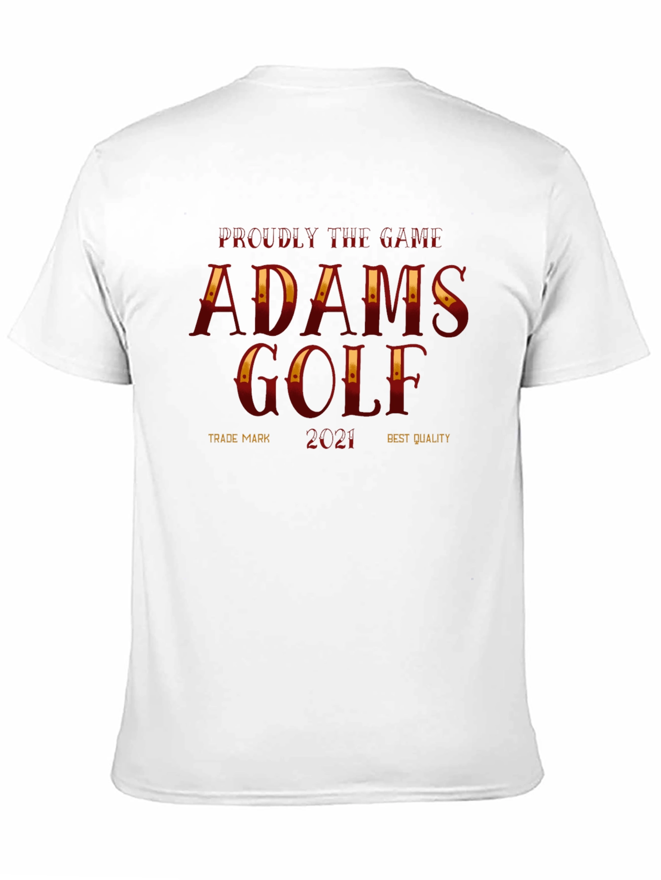 Adams Golf T-Shirt - Proudly the Game
