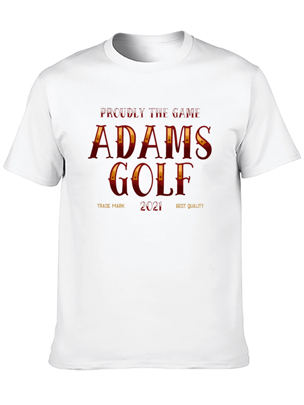 Adams Golf T-Shirt - Proudly the Game