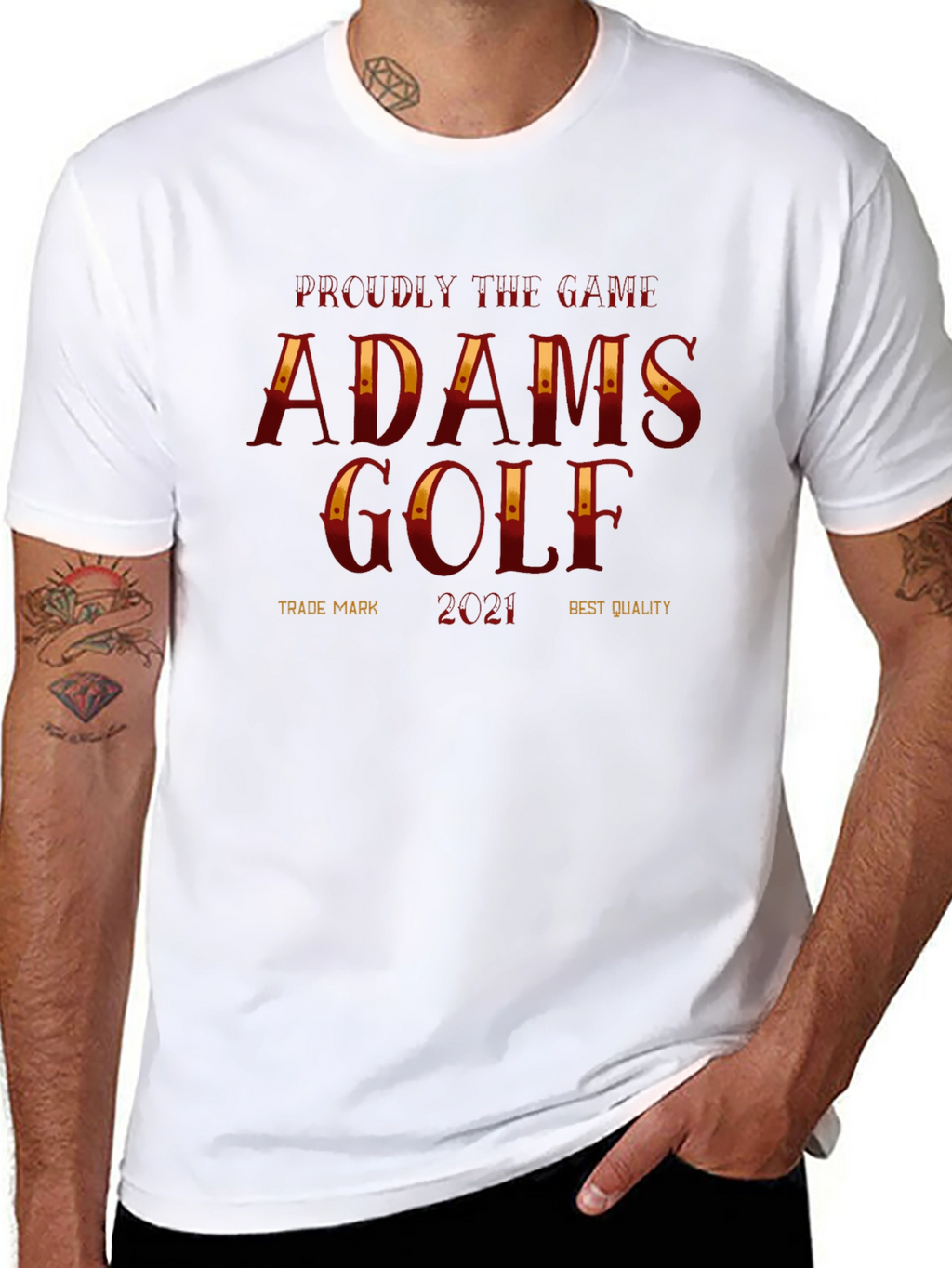 Adams Golf T-Shirt - Proudly the Game