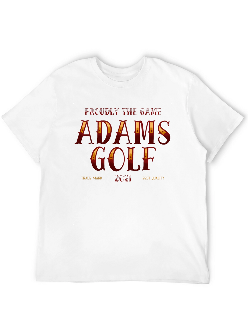 Adams Golf T-Shirt - Proudly the Game