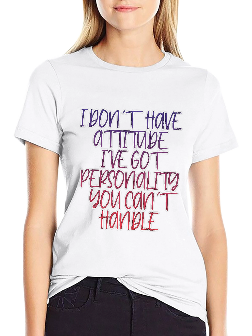Sarcastic Statement T-Shirt: Personality You Cant Handle