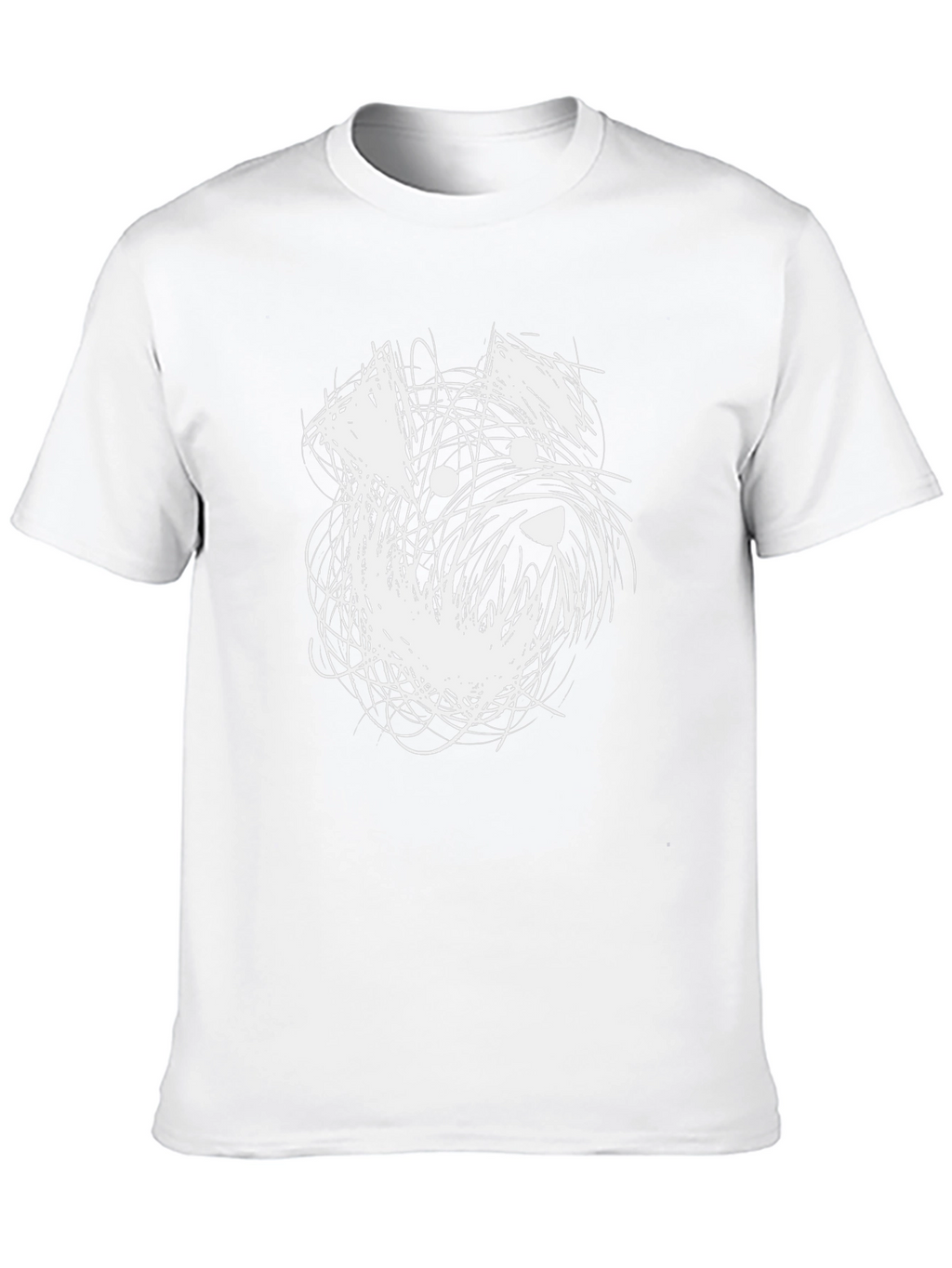 Dog Doodle Graphic Tee - Casual Comfort