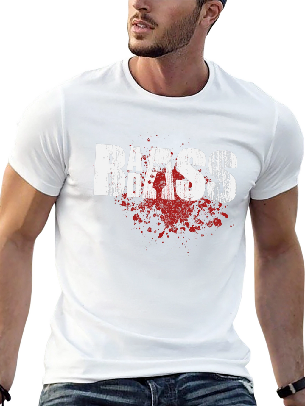 BADA$$ Bass Guitar Graphic Tee - Music Lover Shirt