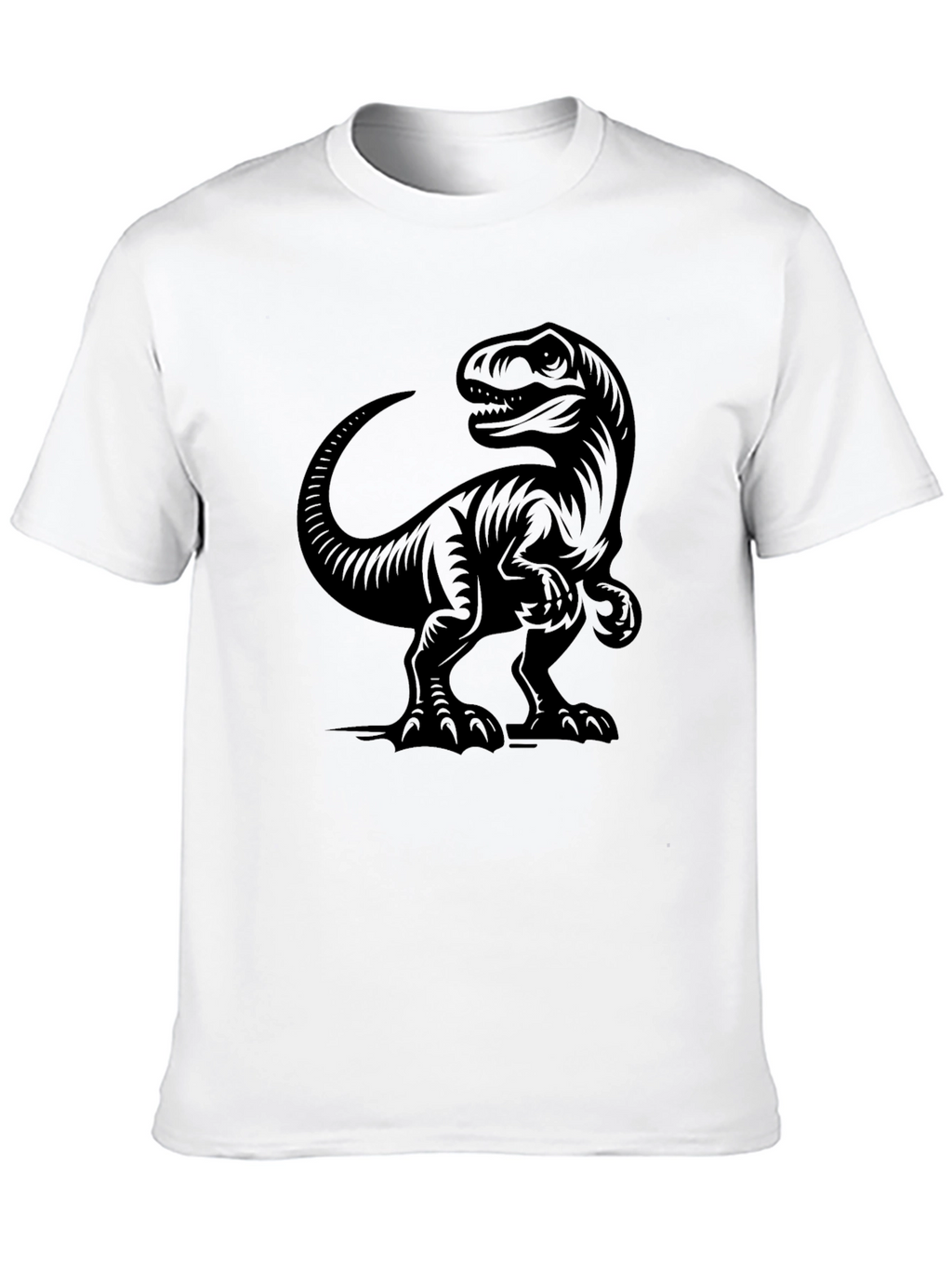 Dinosaur Graphic Black T-Shirt