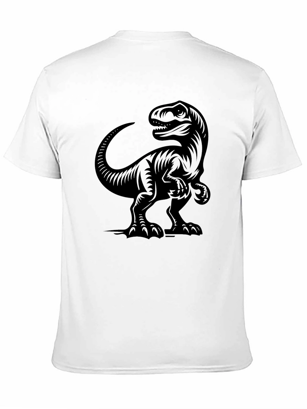 Dinosaur Graphic Black T-Shirt