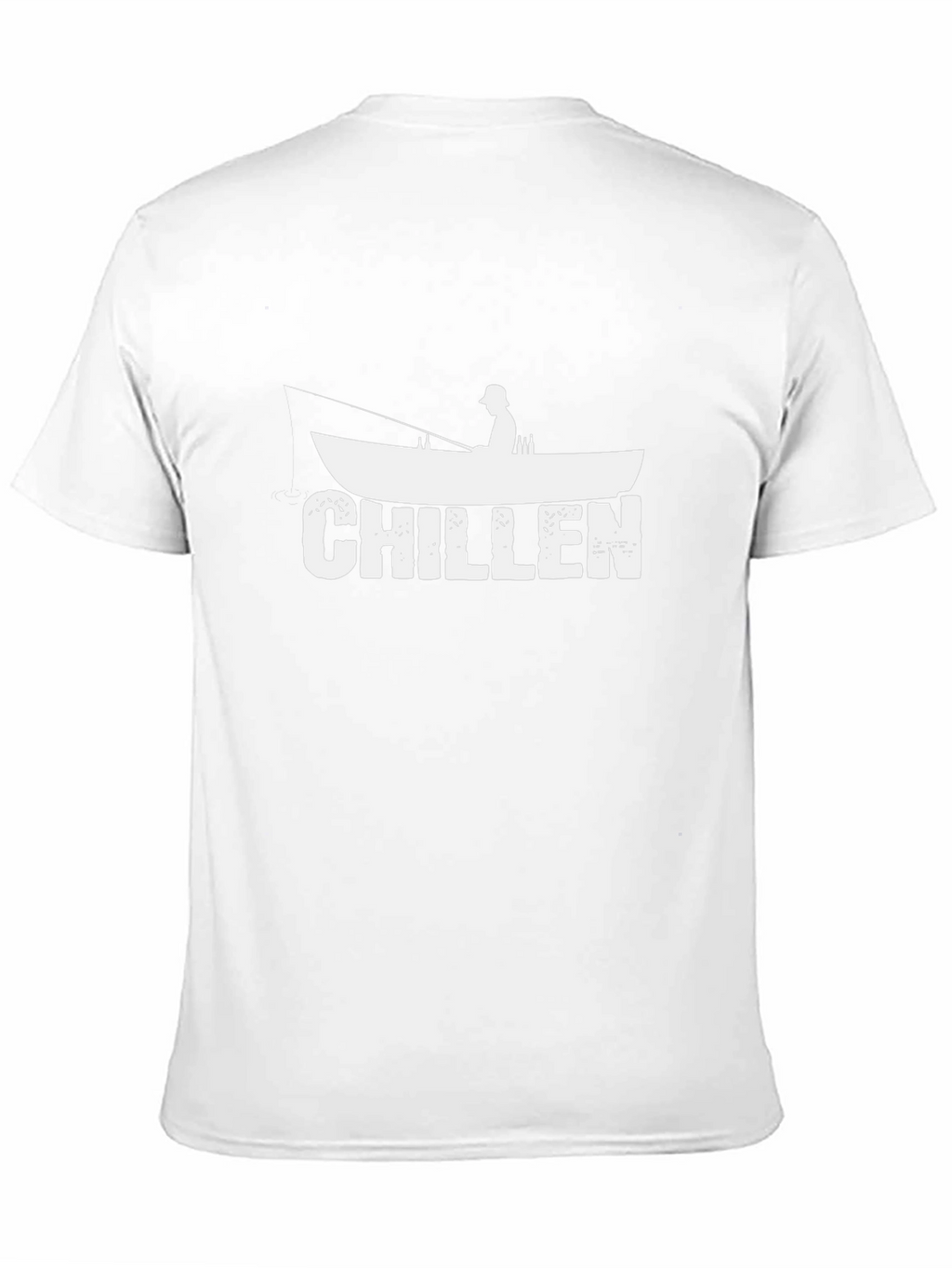 Chillen Fishing Boat Graphic T-Shirt - Relax in Style