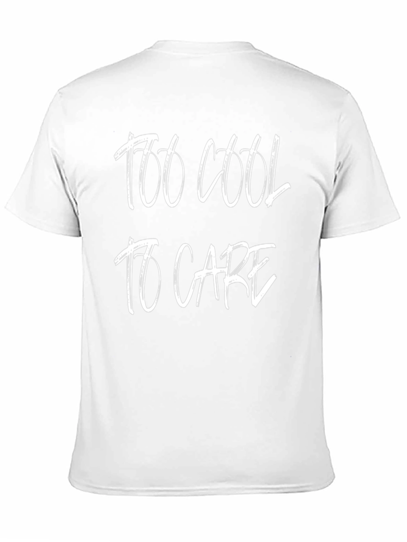 Too Cool to Care Graphic T-Shirt