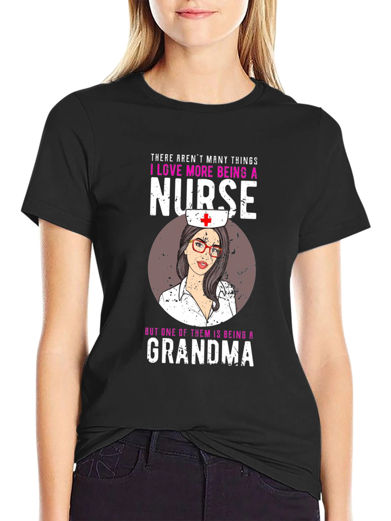 Nurse Grandma Graphic Tee - Perfect Gift!