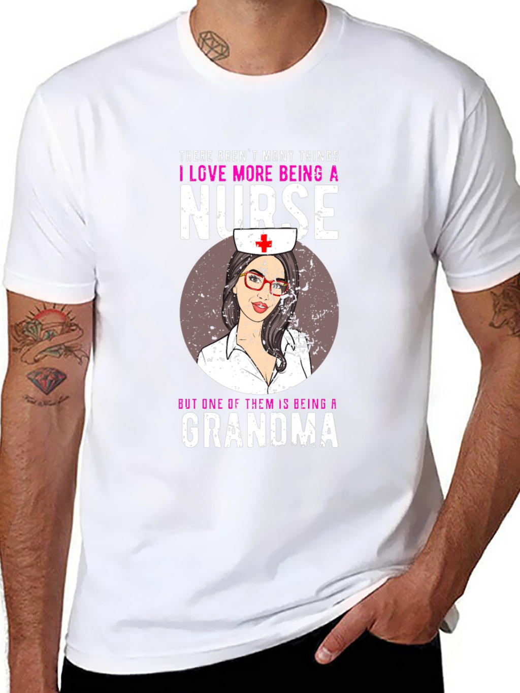 Nurse Grandma Graphic Tee - Perfect Gift!