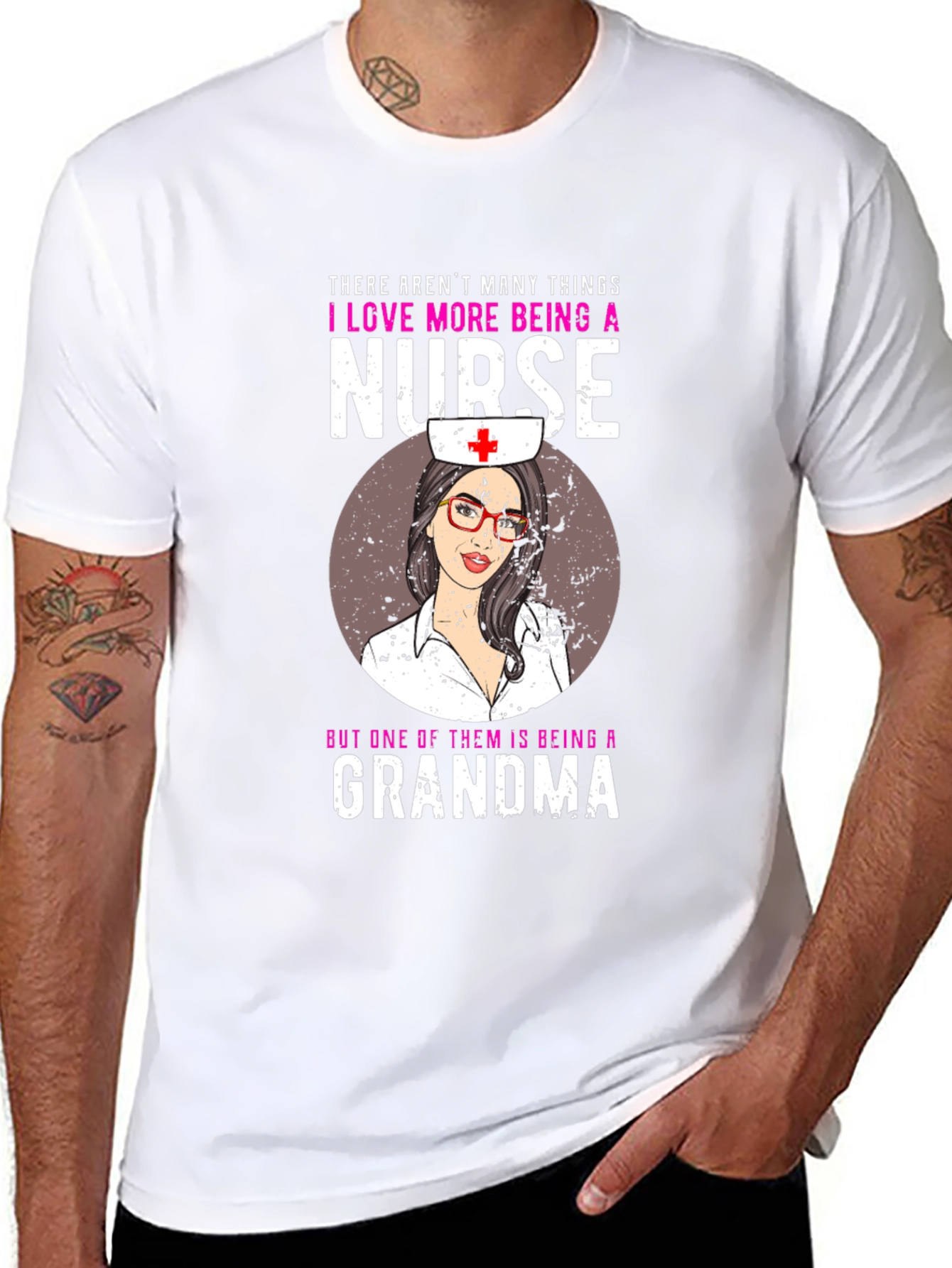 Nurse Grandma Graphic Tee - Perfect Gift!