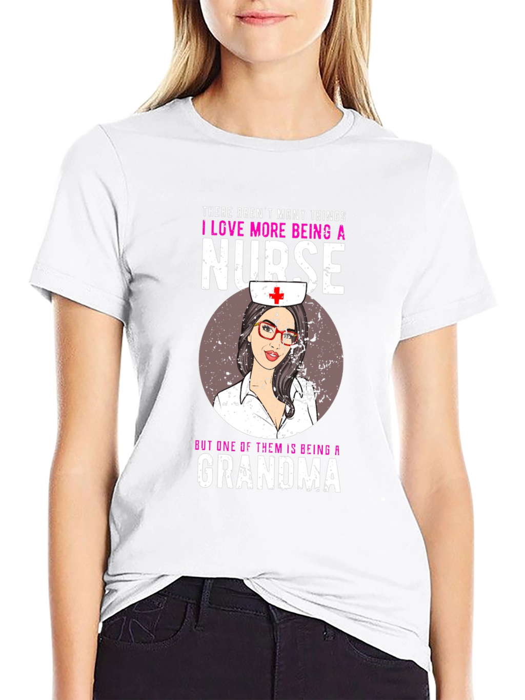 Nurse Grandma Graphic Tee - Perfect Gift!