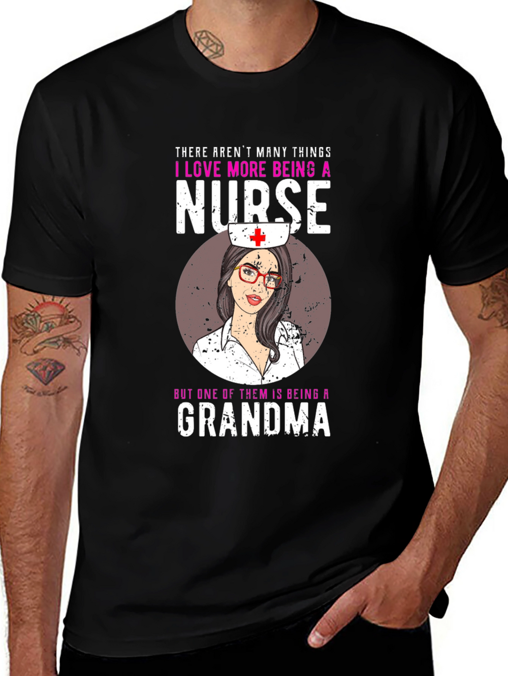 Nurse Grandma Graphic Tee - Perfect Gift!