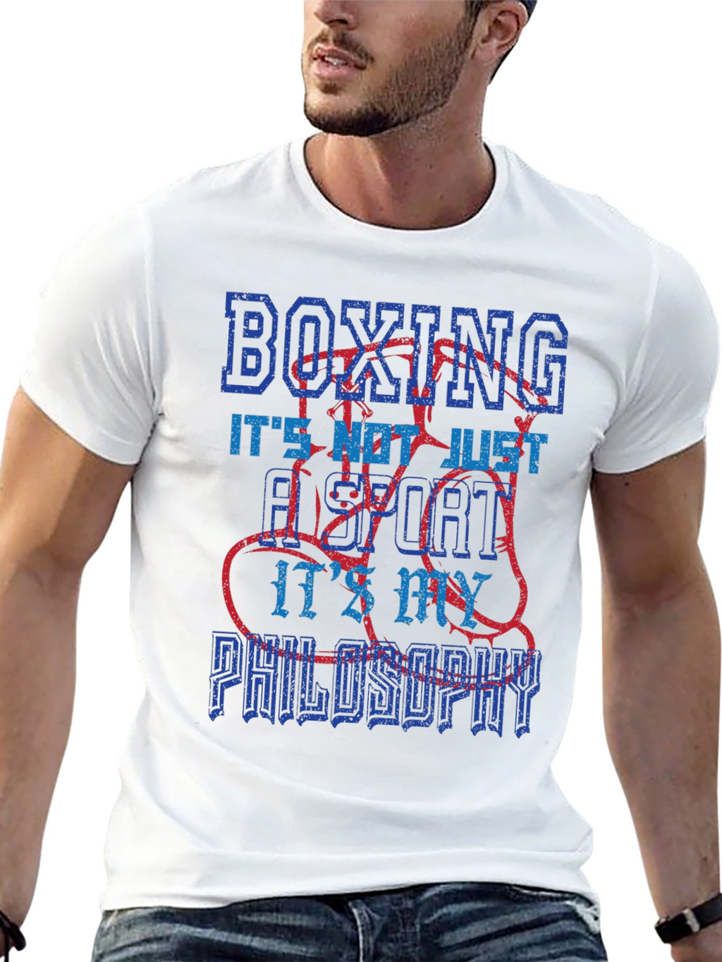 Boxing Philosophy Graphic T-Shirt
