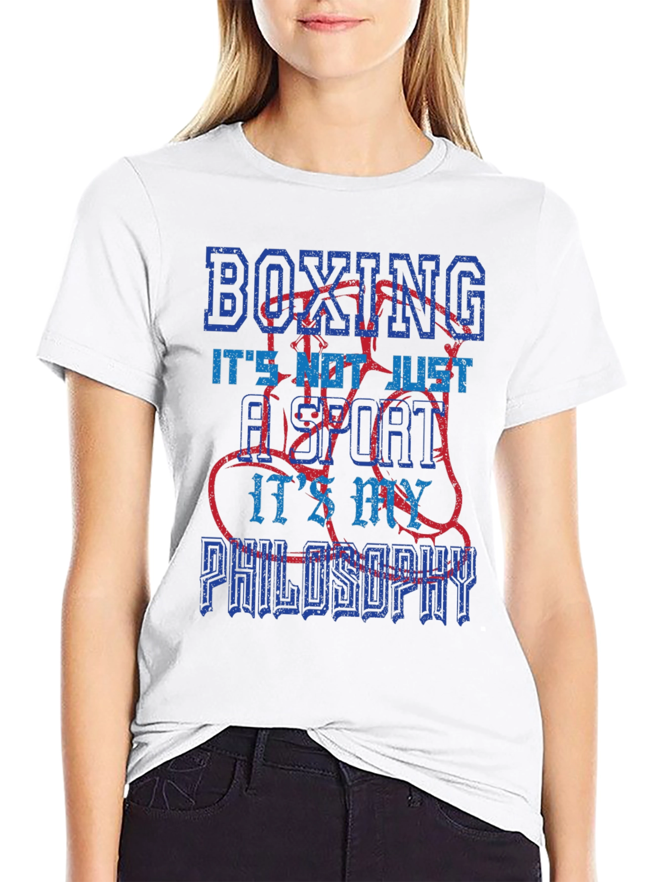 Boxing Philosophy Graphic T-Shirt