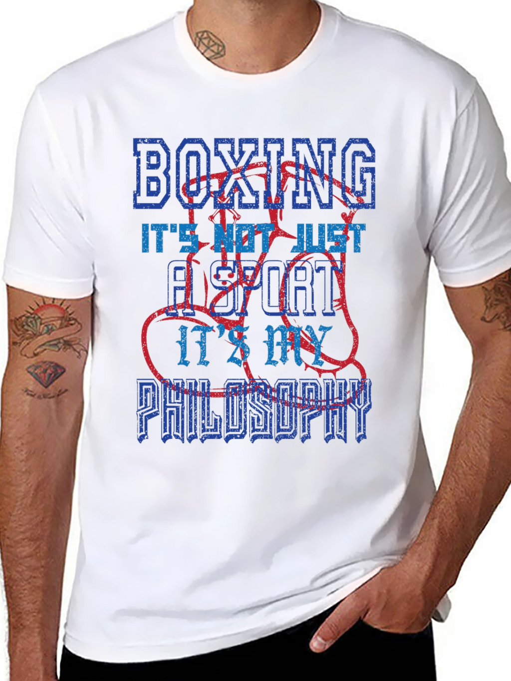 Boxing Philosophy Graphic T-Shirt