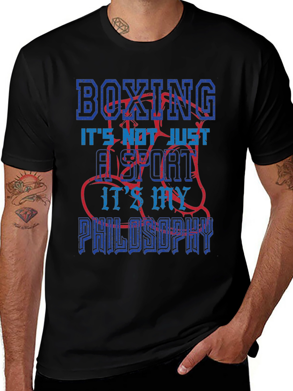 Boxing Philosophy Graphic T-Shirt