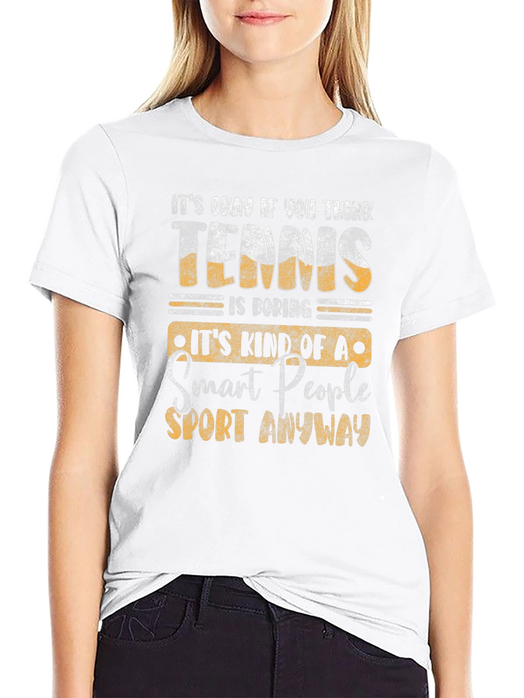 Funny Tennis Smart People T-Shirt