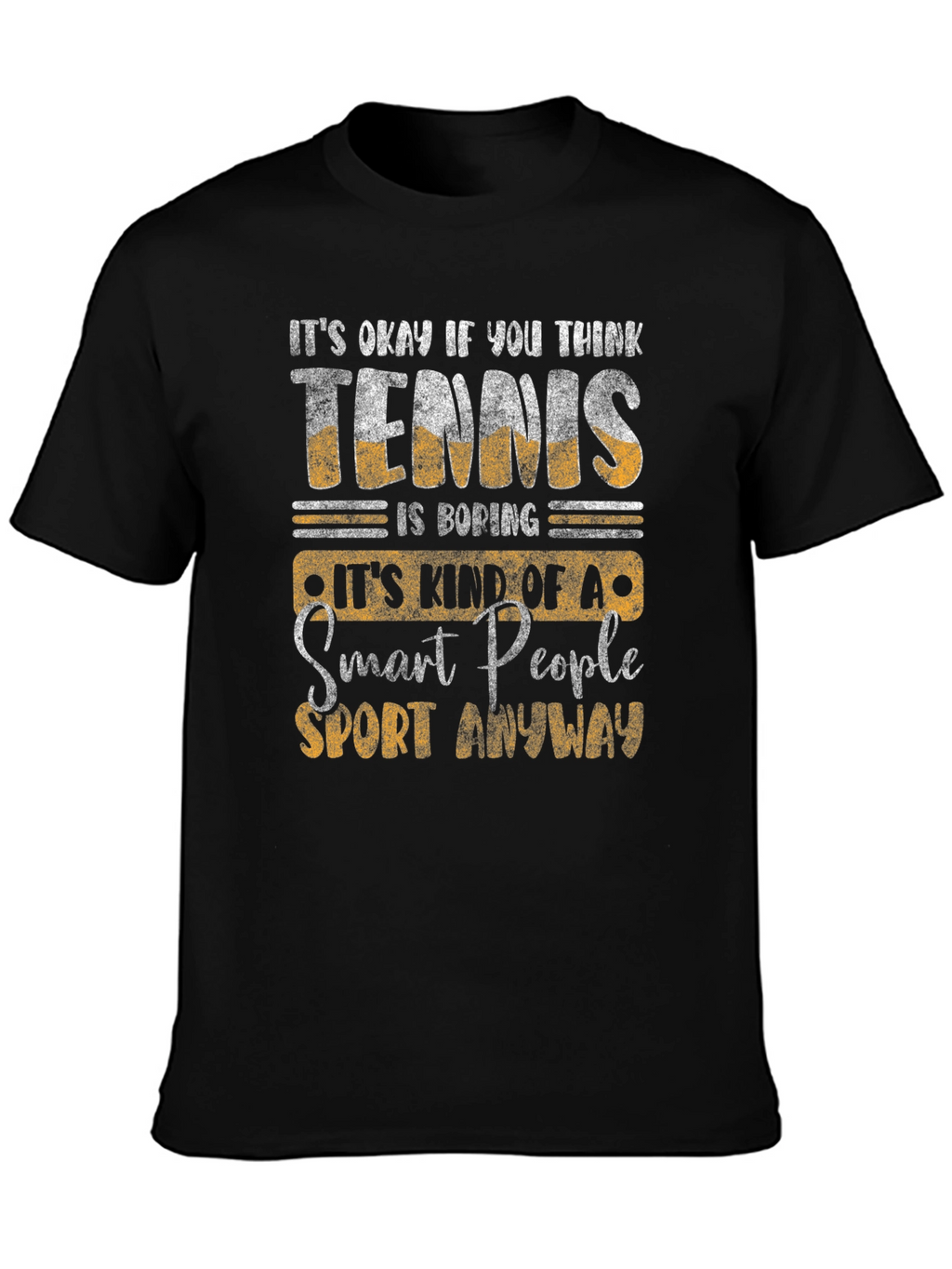 Funny Tennis Smart People T-Shirt