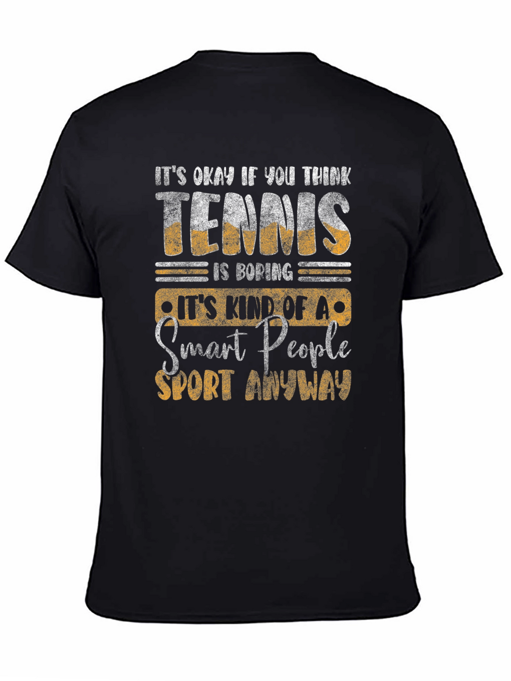 Funny Tennis Smart People T-Shirt