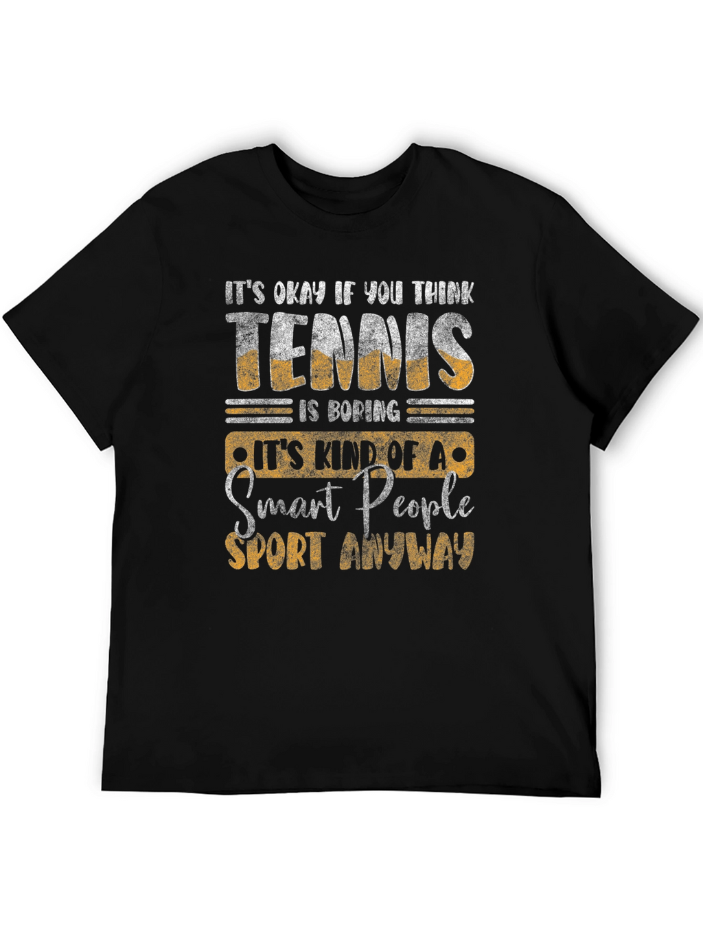 Funny Tennis Smart People T-Shirt