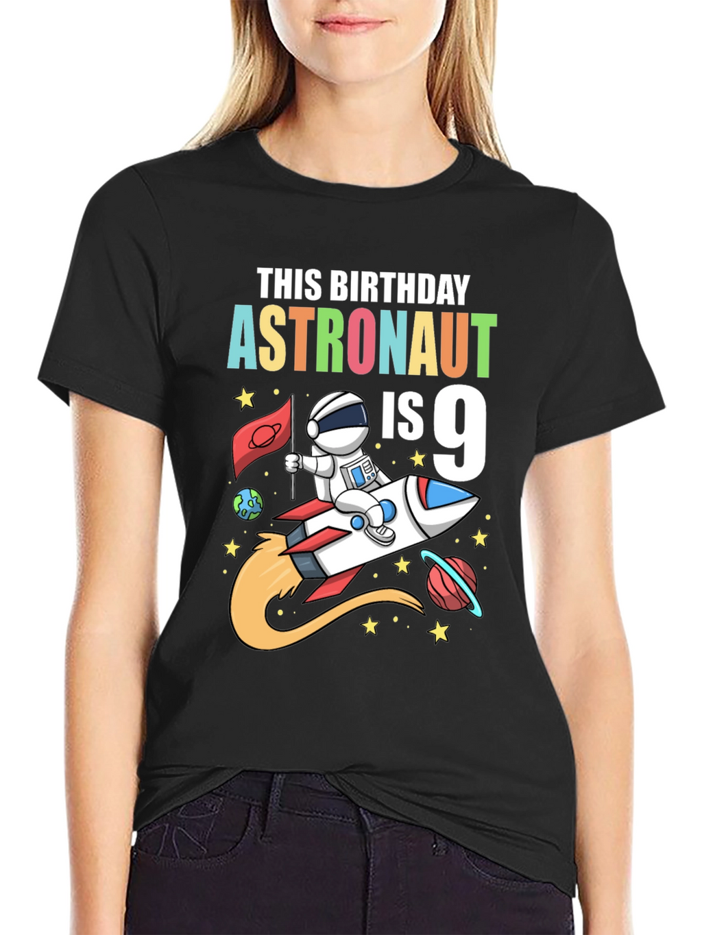 Astronaut 9th Birthday T-Shirt