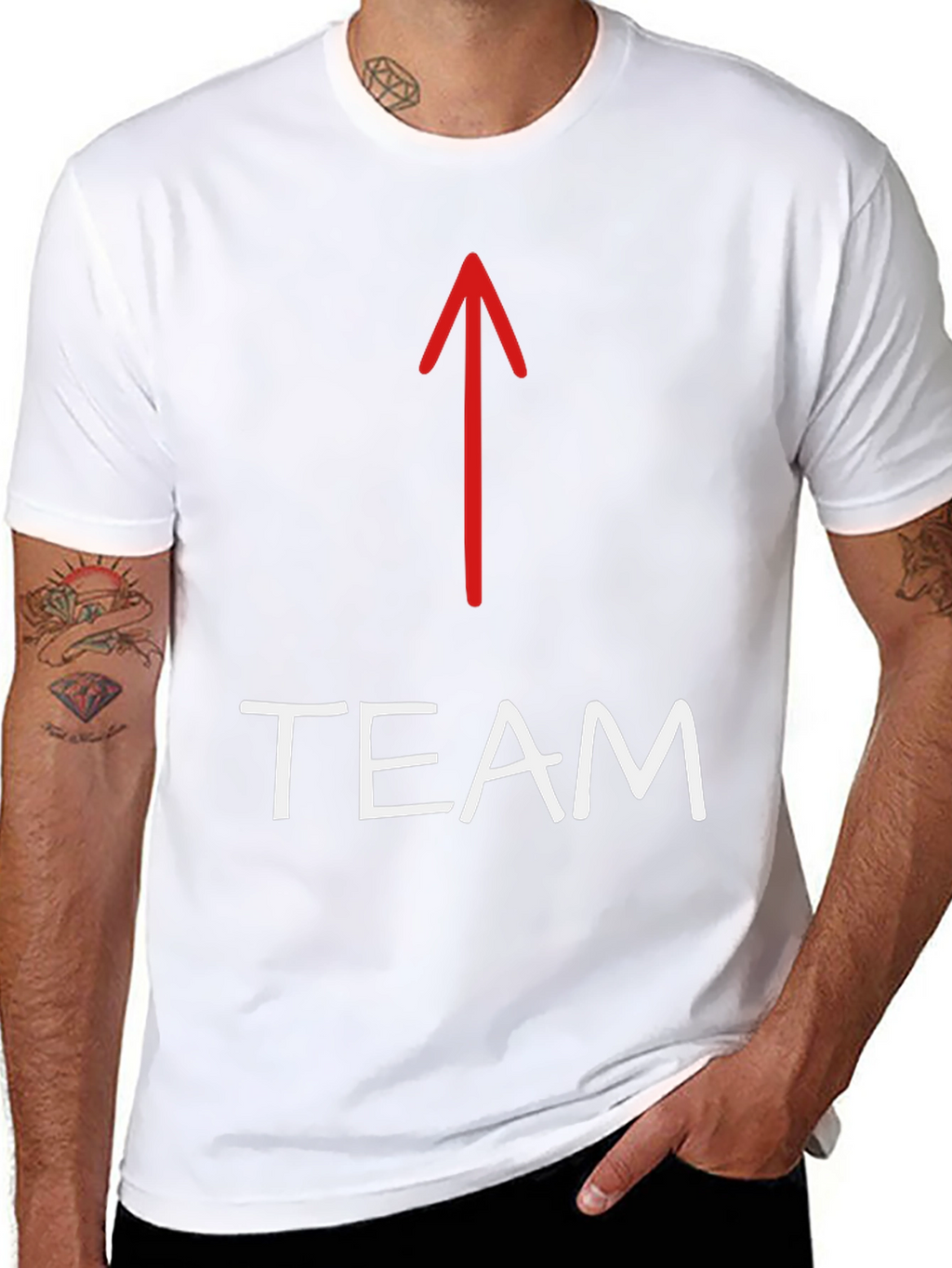 Funny Team Arrow Up T-Shirt