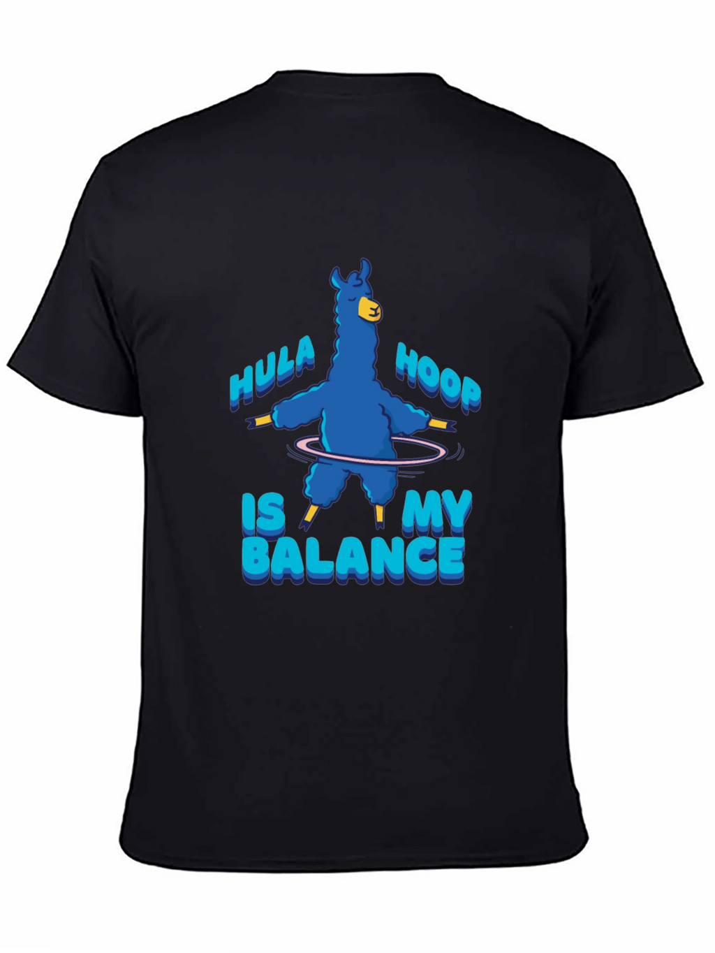Hula Hoop Llama T-Shirt - Balance in Style