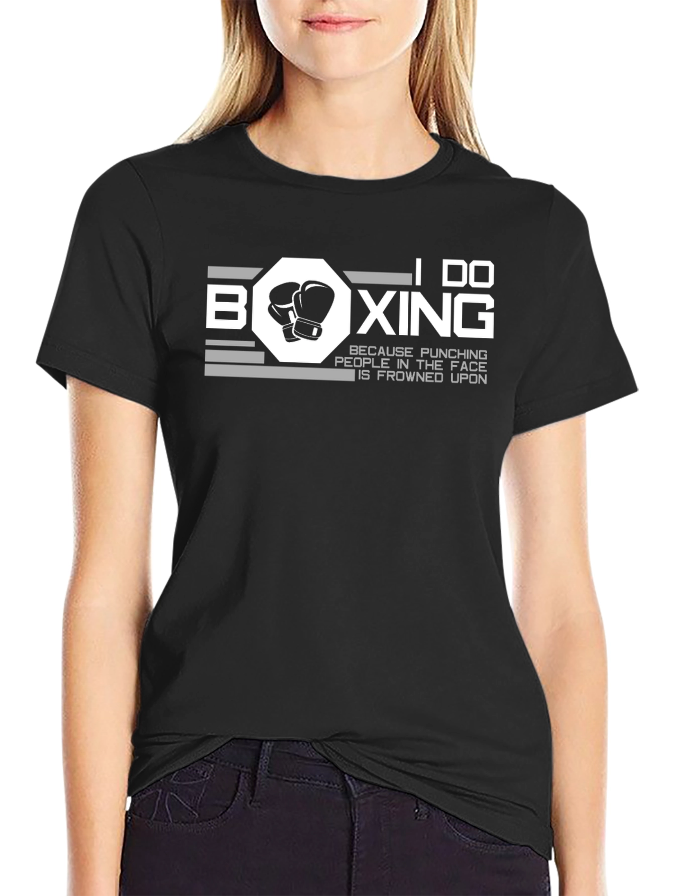Funny Boxing Graphic T-Shirt