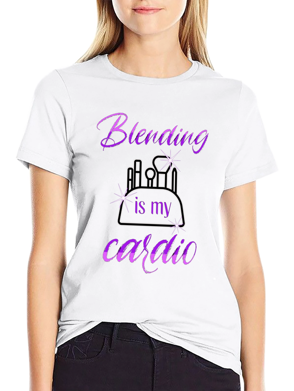 Blending is My Cardio Graphic T-Shirt