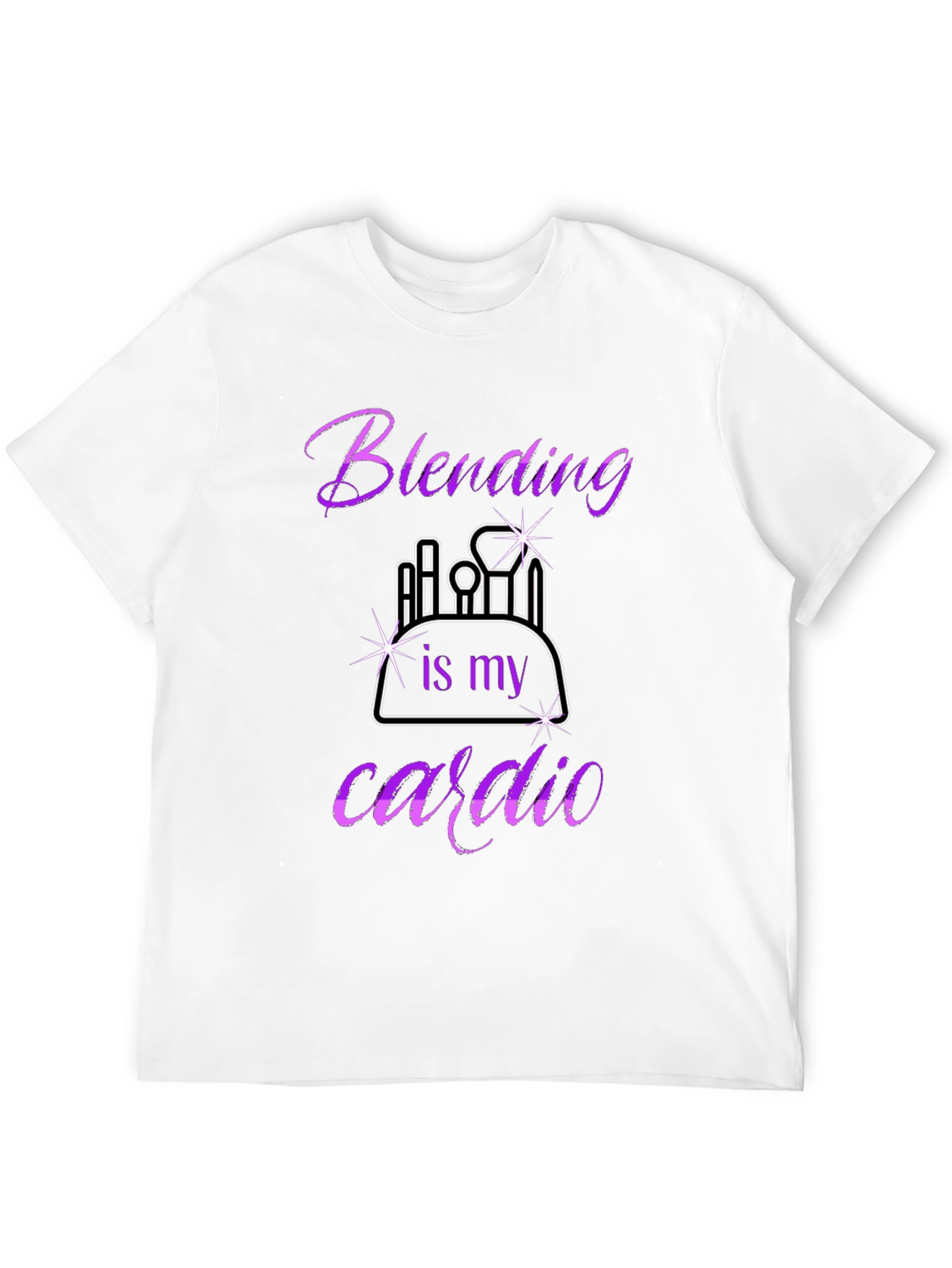 Blending is My Cardio Graphic T-Shirt