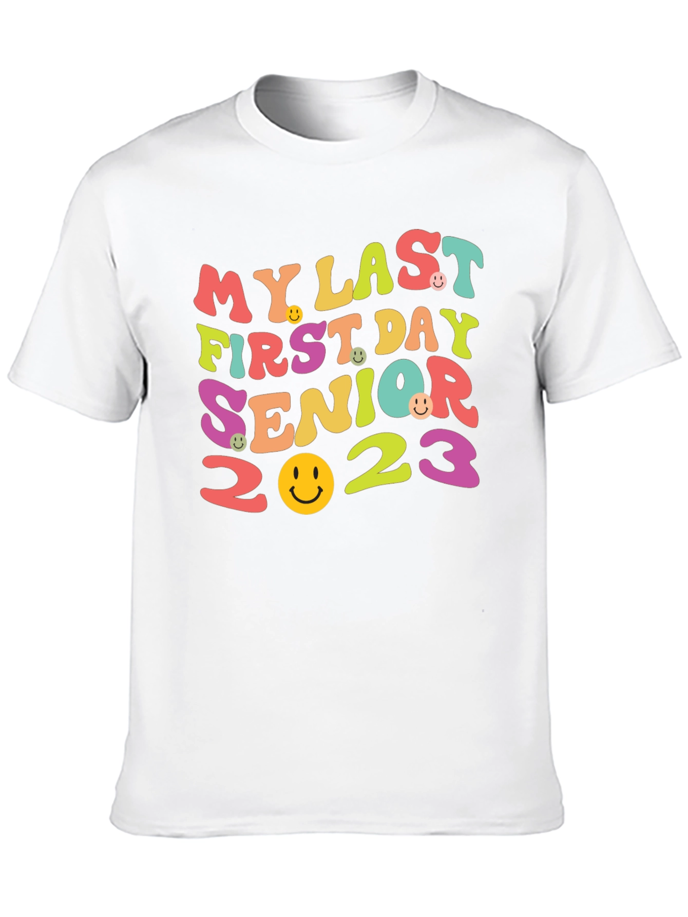 Senior 2023 Last Day First Day T-Shirt