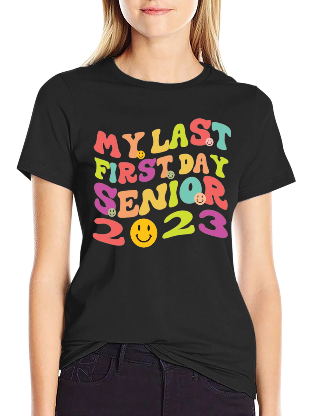 Senior 2023 Last Day First Day T-Shirt