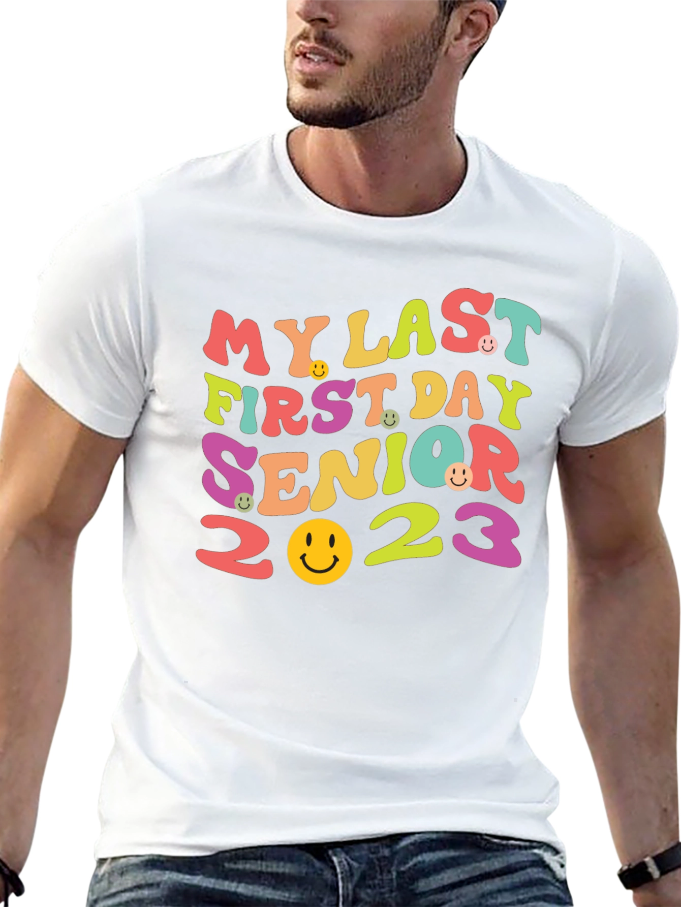 Senior 2023 Last Day First Day T-Shirt