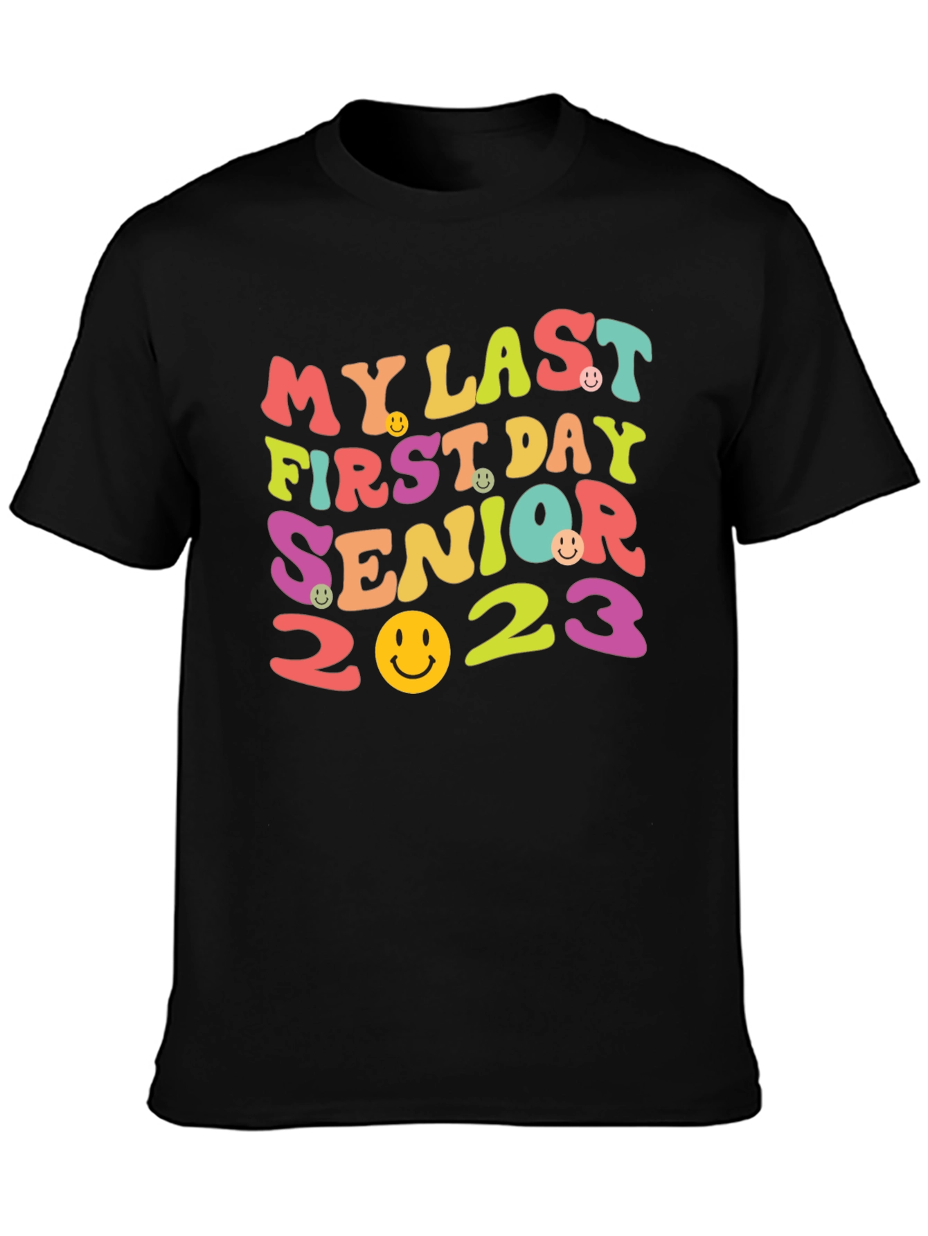 Senior 2023 Last Day First Day T-Shirt