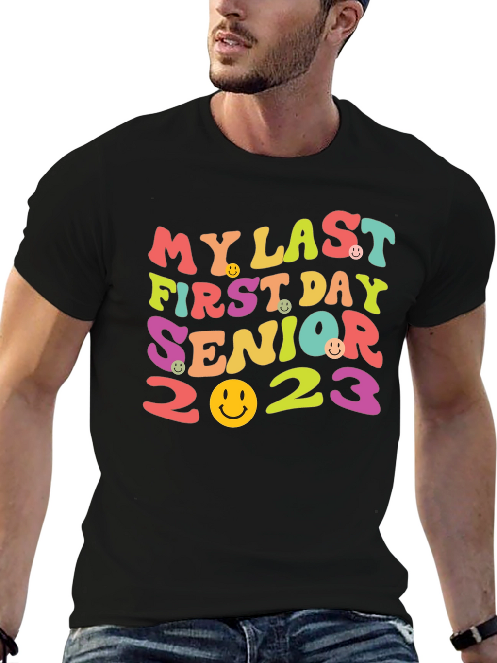 Senior 2023 Last Day First Day T-Shirt