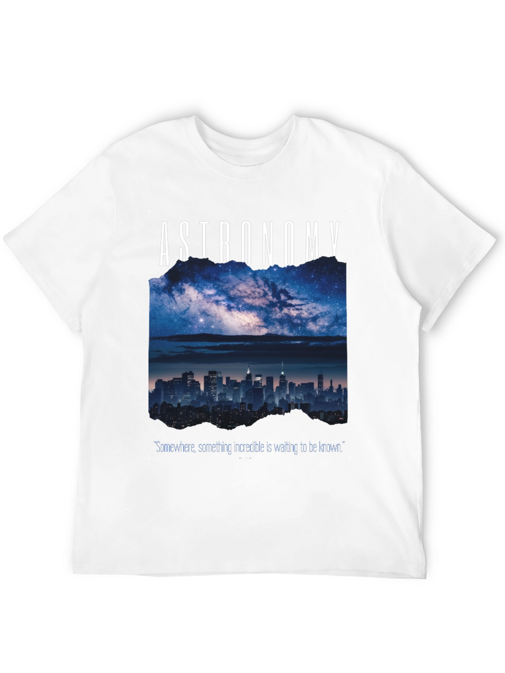 Astronomy Cityscape Graphic T-Shirt