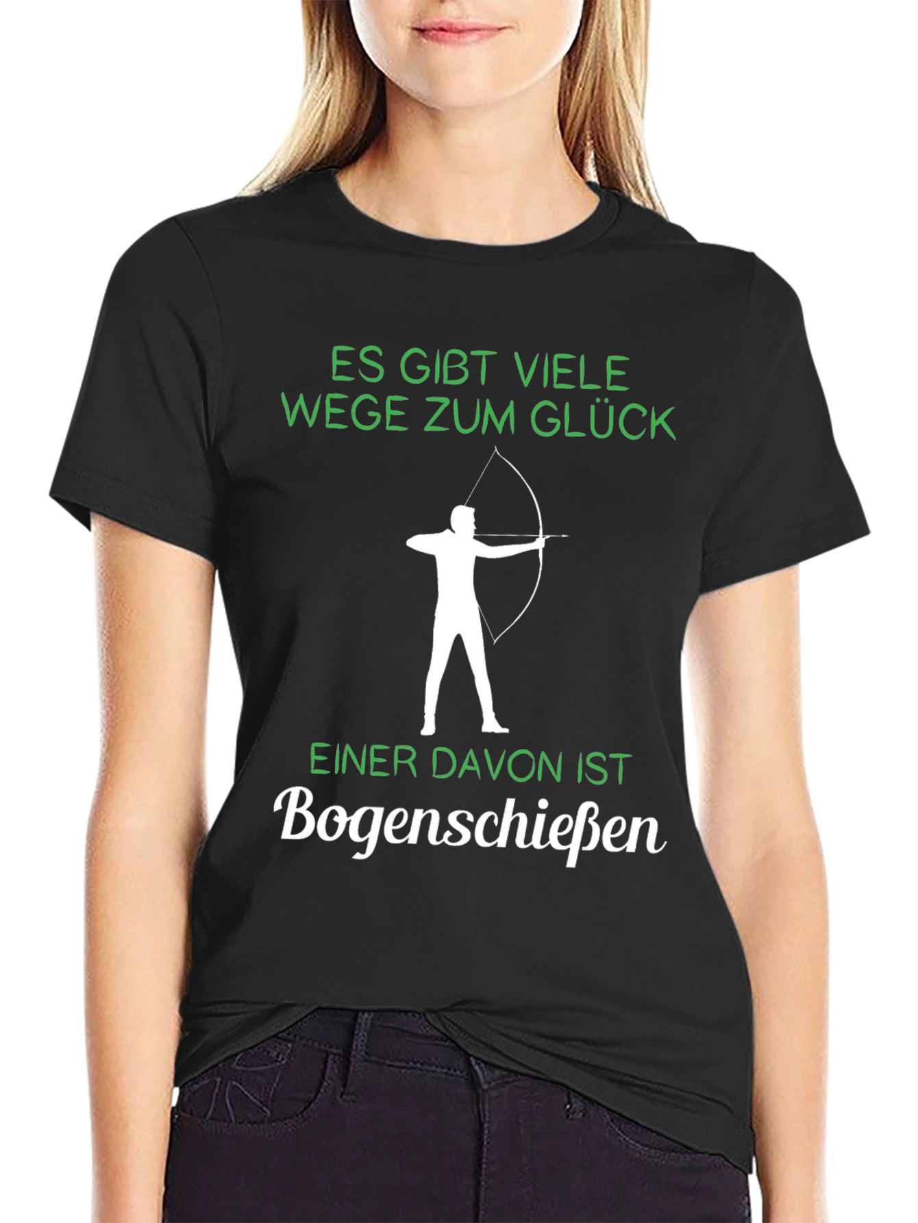 Archery Lover T-Shirt: Many Paths to Happiness - Archery is One!